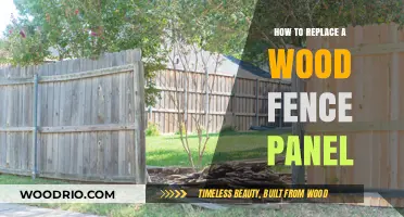 DIY Guide: Replacing a Damaged Wood Fence Panel
