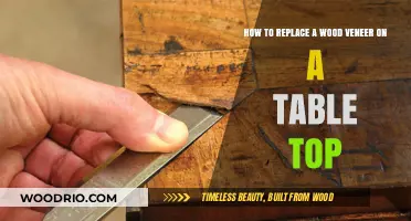 Revive Your Table: A Step-by-Step Guide to Replacing Wood Veneer