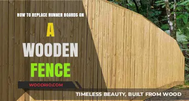 Revamping Your Wooden Fence: A Guide to Replacing Runner Boards