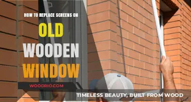 Revive Your Vintage Windows: A Guide to Replacing Wooden Window Screens