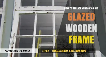 Replacing Glass in Vintage Wooden Window Frames: A Step-by-Step Guide