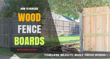 Revamping Your Wooden Fence: A Step-by-Step Guide to Replacing Boards
