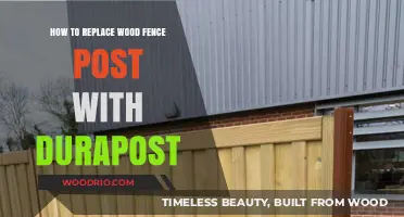 Durapost Installation: A Step-by-Step Guide to Replacing Wood Fence Posts