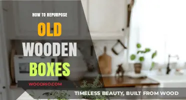 Creative Ways to Repurpose Old Wooden Boxes for Home Decor