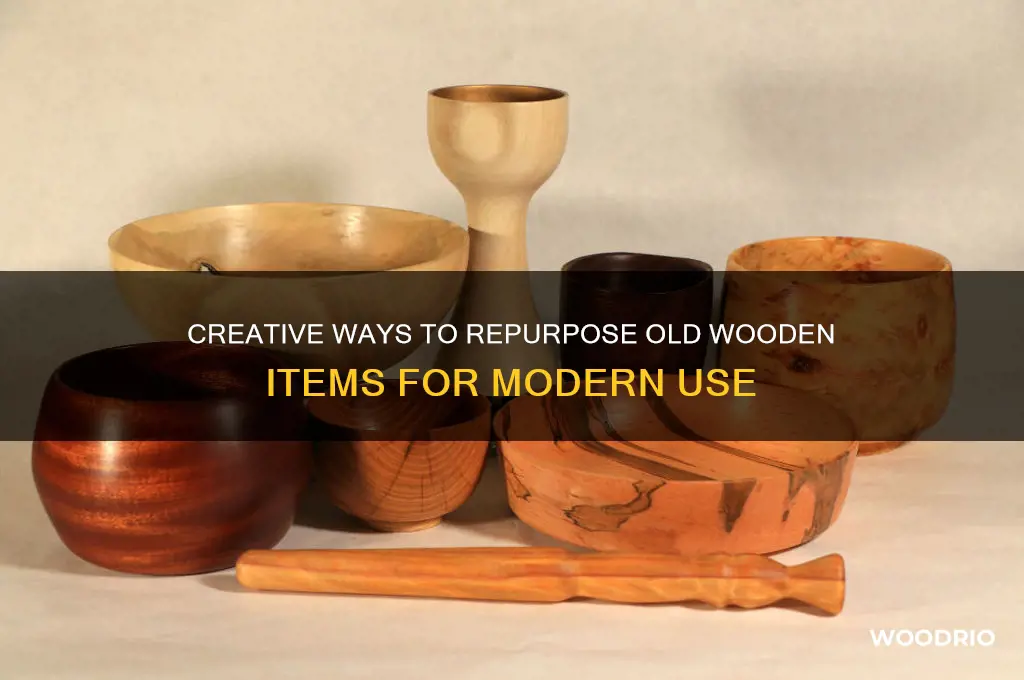 how to repurpose old wooden