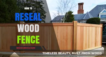 Revive Your Wooden Fence: A Step-by-Step Guide to Resealing