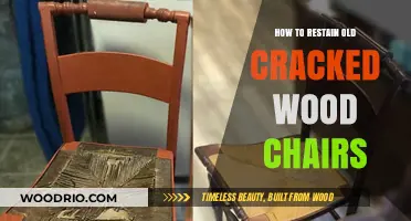 Revive Cracked Wood Chairs: A Step-by-Step Restaining Guide