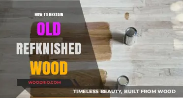 Revive Your Wood: A Guide to Restaining Refinished Surfaces