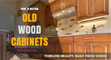 Revive Your Kitchen: A Guide to Restaining Old Wood Cabinets