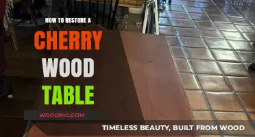Revive Your Cherry Wood Table: Expert Restoration Tips and Techniques