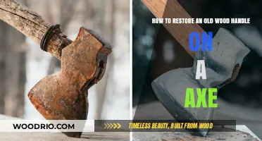 Reviving Rustic Tools: Restoring an Old Wood Axe Handle