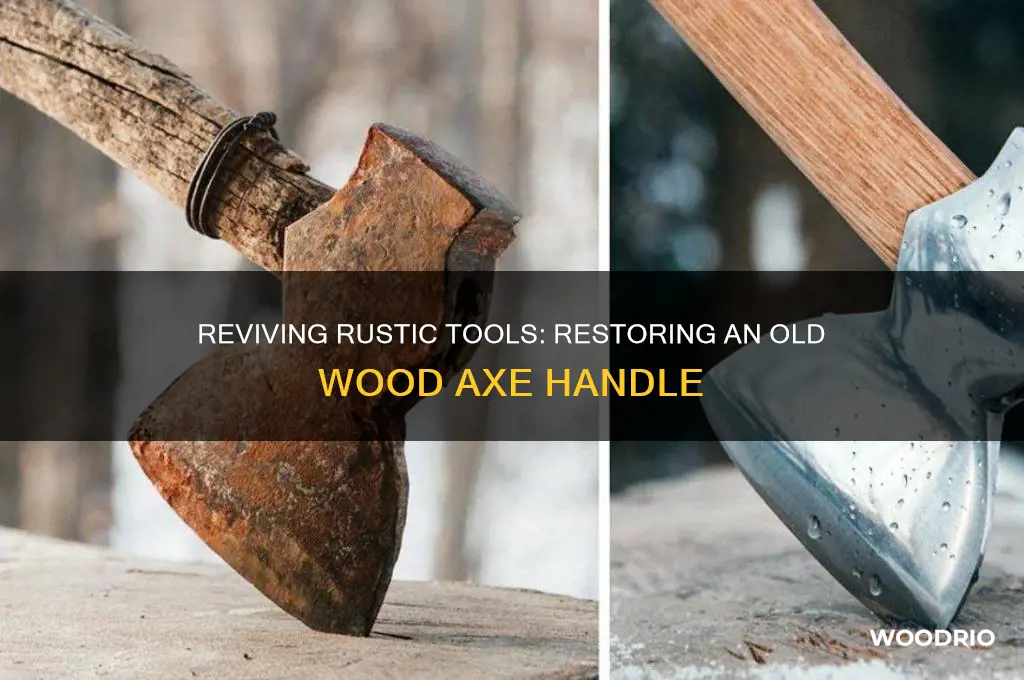 how to restore an old wood handle on a axe