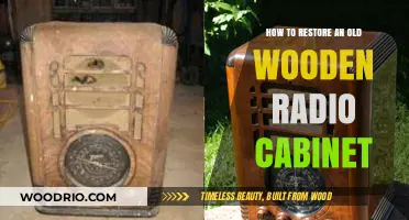 Reviving Vintage Charm: Restoring Your Old Wooden Radio Cabinet