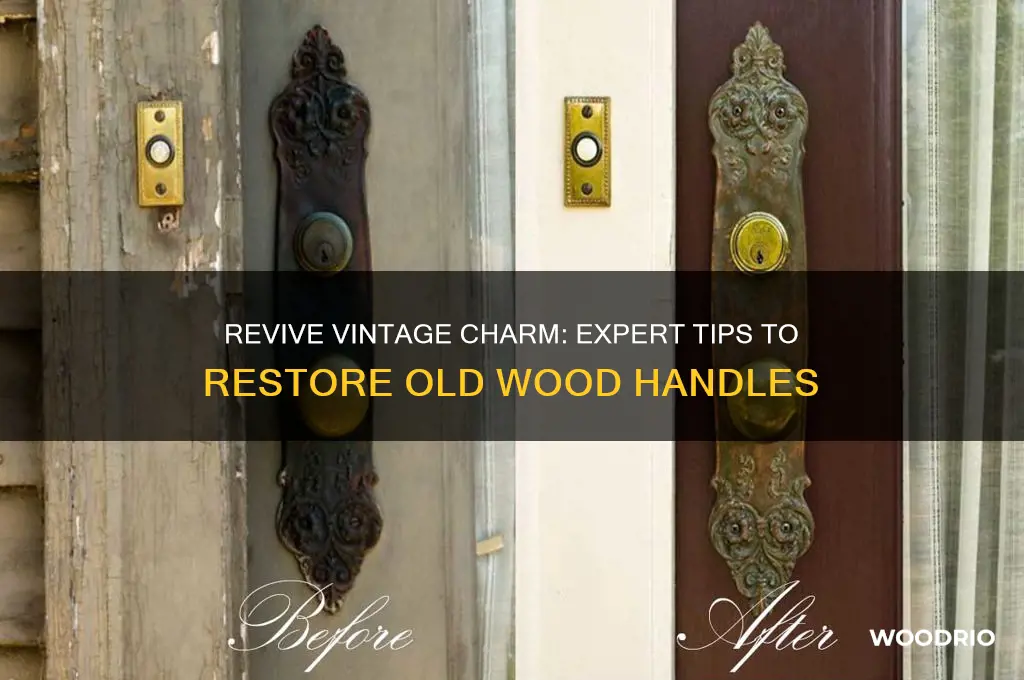 how to restore old wood handles
