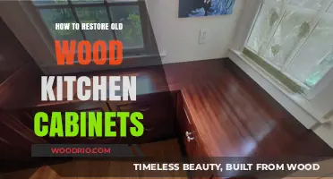 Revive Your Vintage Kitchen: Restoring Old Wood Cabinets to Perfection