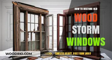 Revive and Restore: A Guide to Refurbishing Old Wood Storm Windows