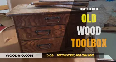 Revive Your Vintage Wood Toolbox: A Step-by-Step Restoration Guide