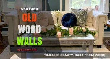 Revive Your Home: Expert Tips to Restore Old Wood Walls