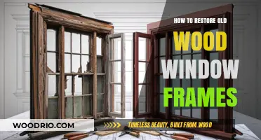 Reviving Beauty: Expert Tips to Restore Old Wood Window Frames