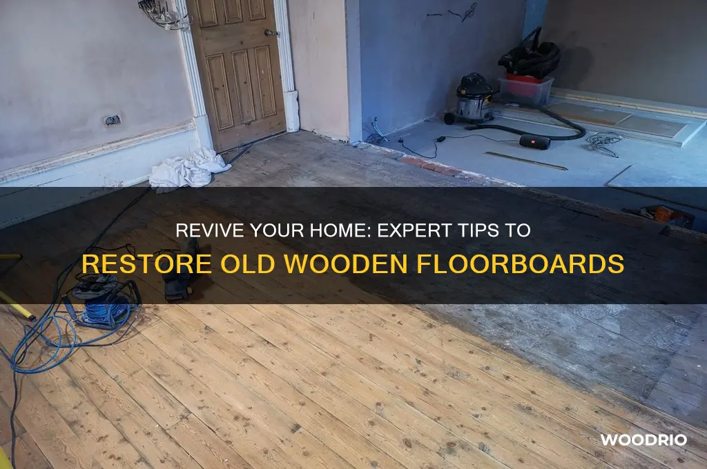 how to restore old wooden floorboards