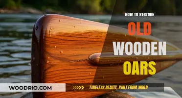 Reviving History: A Step-by-Step Guide to Restoring Old Wooden Oars