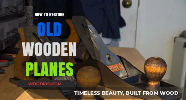 Reviving Vintage Wooden Planes: Expert Tips for Restoration and Care