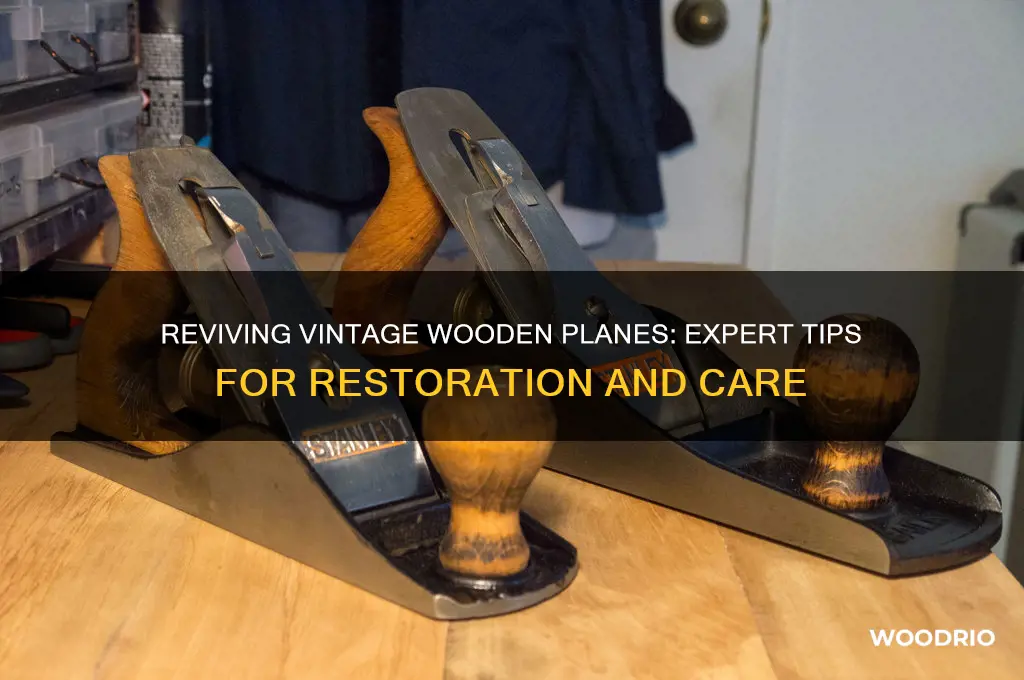 how to restore old wooden planes