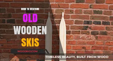 Revive Vintage Wooden Skis: A Step-by-Step Restoration Guide