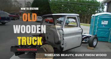Reviving Rustic Rides: A Guide to Restoring Old Wooden Trucks