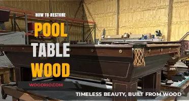 Revive Your Pool Table: Expert Tips to Restore Wood Finish
