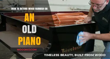 Revive Your Piano's Shine: Restoring Wood Varnish on Vintage Pianos