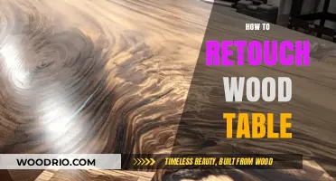 Revive Your Wood Table: Easy Retouching Tips for a Fresh Look