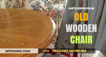Revive Your Wooden Chair: A Step-by-Step Upholstery Guide