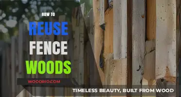 Reviving Old Fences: Creative Ways to Repurpose Wooden Materials