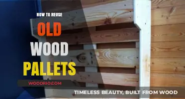 Creative Ways to Upcycle Old Wood Pallets for Home Projects