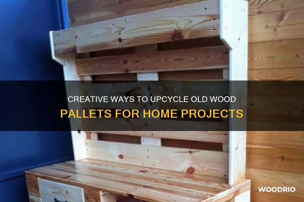 how to reuse old wood pallets