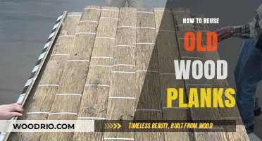 Creative Ways to Repurpose Old Wood Planks for DIY Projects