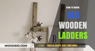 Creative Ways to Repurpose Old Wooden Ladders for Home Decor