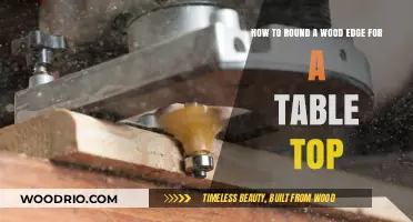 Smooth and Safe: A Guide to Rounding Wood Edges for Tabletops