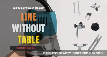 Mastering Straight Wood Routing: Handheld Techniques for Perfect Lines