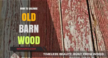 Reviving Rustic Charm: Salvaging and Reusing Old Barn Wood