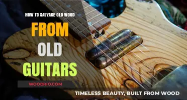 Reviving Old Guitars: Salvaging Wood for New Musical Creations