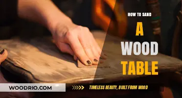 Mastering Wood Table Sanding: Techniques for a Smooth, Flawless Finish