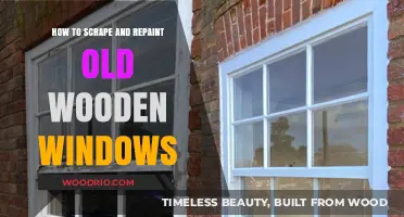 Revive Your Home: A Guide to Scraping and Repainting Wooden Windows