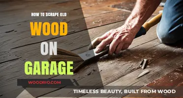 Revive Your Garage: Effective Techniques for Scraping Old Wood Surfaces