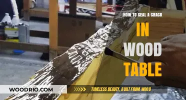 Easy DIY Guide: Sealing Cracks in Your Wood Table Effectively