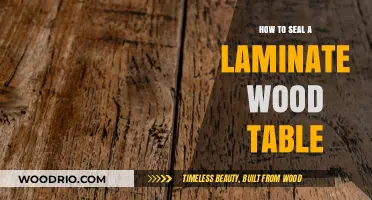 Sealing Laminate Wood Tables: A Step-by-Step Guide to Protection and Shine