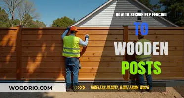 Safeguard Your Property: A Guide to Securing PTP Fencing to Wooden Posts