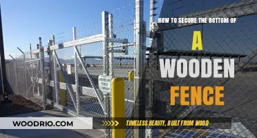 Fortify Your Privacy: Securing the Base of Your Wooden Fence