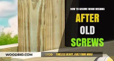 Revitalize Your Deck: Securing Wood Decking After Old Screws